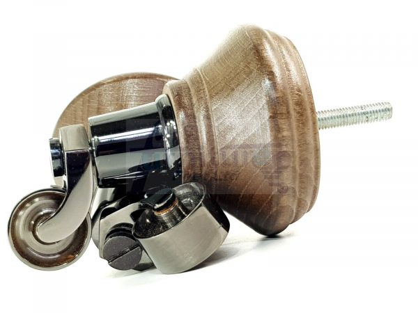 4 Wooden Furniture Sofa Legs M8(8mm) Replacment Chair Feet & Castors 120mm HIGH - Image 21