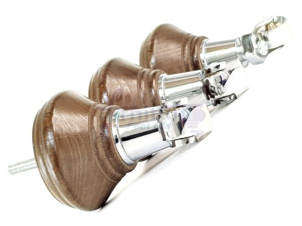 4 Wooden Furniture Sofa Legs M8(8mm) Replacment Chair Feet & Castors 120mm HIGH - Image 15