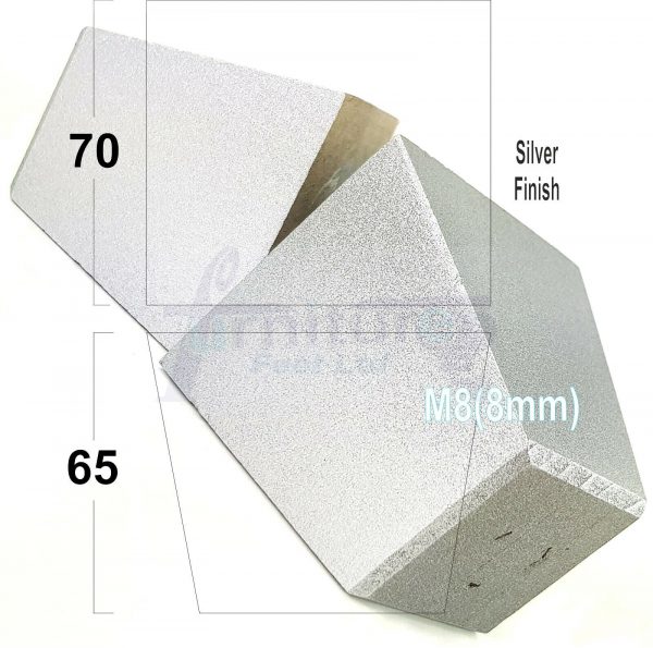 4x SOLID BLOCK WOODEN LEGS 65mm High CHAIR REPLACEMENT FURNITURE FEET M8(8mm) - Image 23
