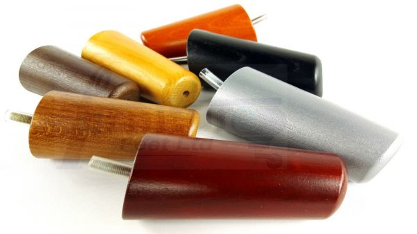 4x ANGLED WOODEN SETTEE LEGS 125mm High SOFA FURNITURE REPLACEMENT FEET M8(8mm) - Image 7