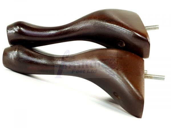 4 Replacement Queen Anne Legs Settee Furniture Feet 150mm High Sofa Chair Bed M8 - Image 7