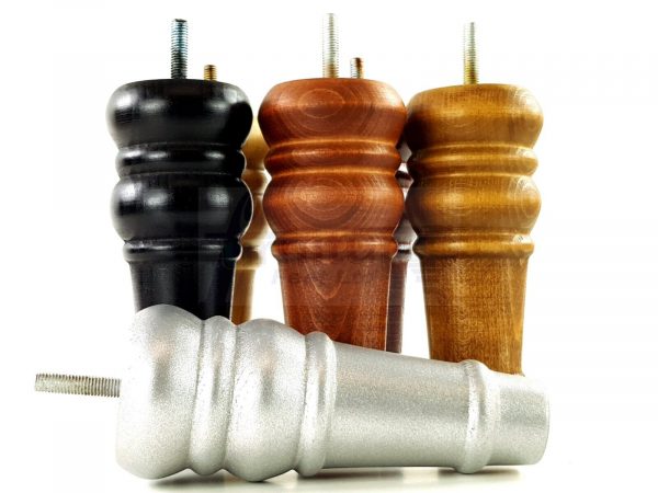4 Round Wooden Chair Legs 170mm High Replacement Furniture Feet Sofa Cabinets M8 - Image 13