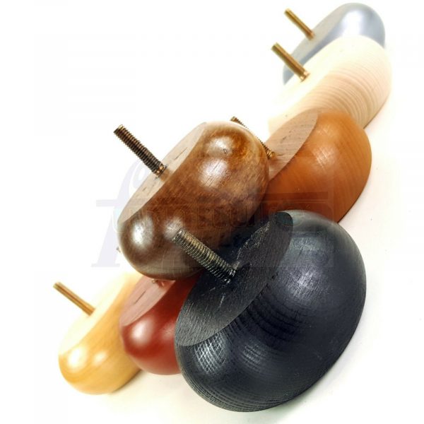4x REPLACEMENT WOOD FURNITURE SOFA LEGS M10(10mm) CHAIR - SETTEE FEET 40mm HIGH - Image 4