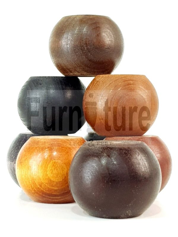 4x Replacement Round Furniture Sofa Legs Chair Settee Feet 50mm High (Self-Fix) - Image 13