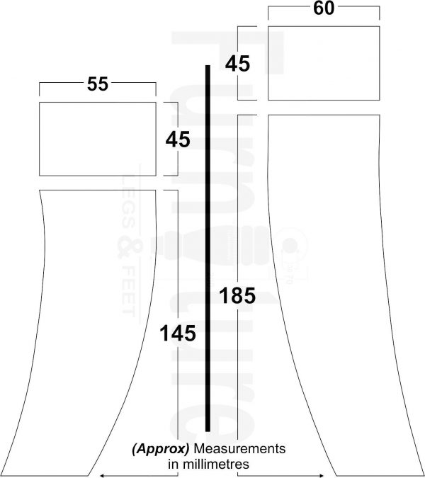 4x Solid Wood Curved Furniture Sofa, Couch Legs M8 Chair, Settee Feet 145mm High - Image 9