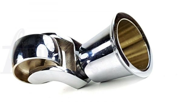 Castor Wheel & Cup 32mm Brass, Antique, Chrome & Black Fit with Screw or Bolt - Image 7