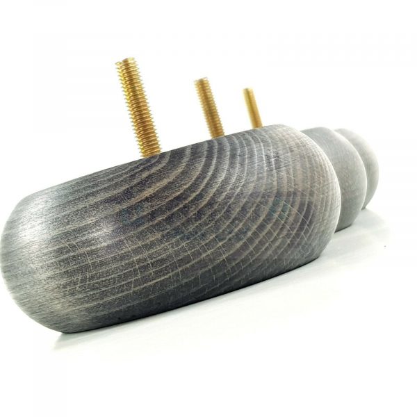 4x REPLACEMENT WOOD FURNITURE SOFA LEGS M10(10mm) CHAIR - SETTEE FEET 40mm HIGH - Image 15