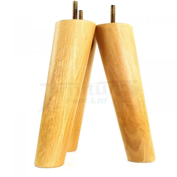 4x SOLID WOOD ANGLED SETTEE LEGS 220mm High FURNITURE REPLACEMENT FEET M8(8mm) - Image 29