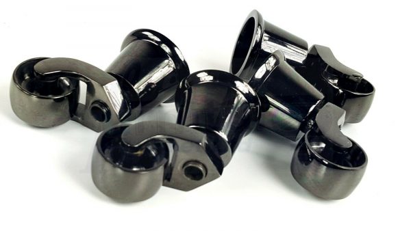Castor Wheel & Cup 32mm Brass, Antique, Chrome & Black Fit with Screw or Bolt - Image 19