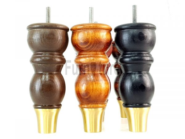 4 Furniture Feet Slipper Cup Replacement Leg Solid Wood Feet M8 Chair Sofa 182mm - Image 8
