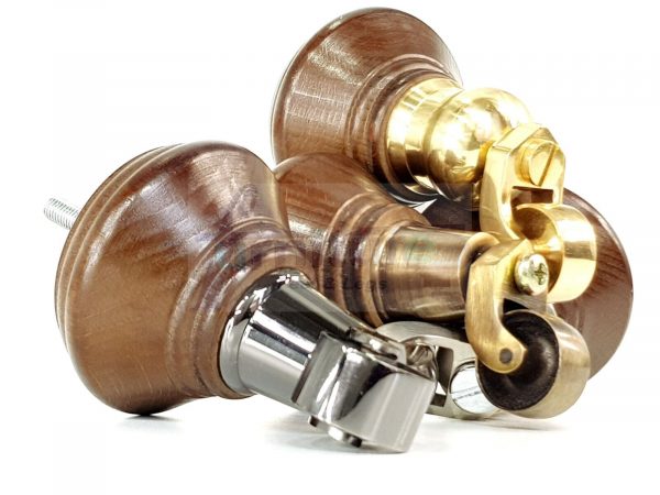 4 Wooden Furniture Sofa Legs M8(8mm) Replacment Chair Feet & Castors 120mm HIGH - Image 9