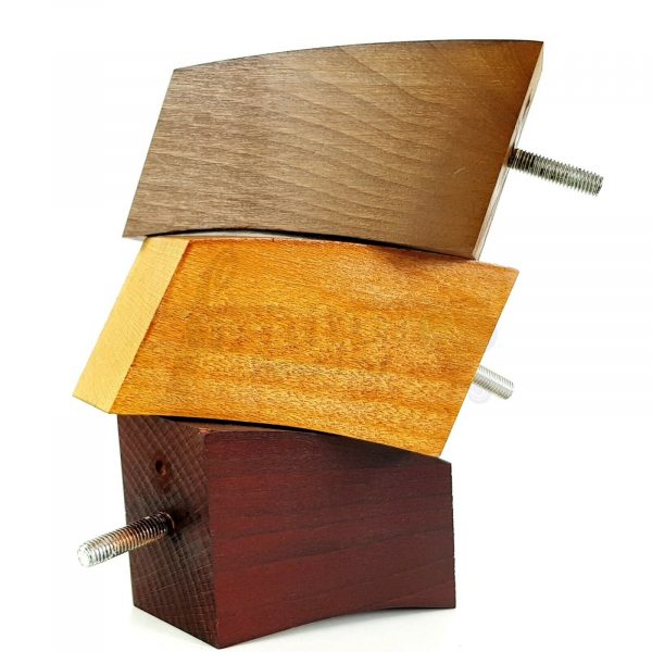 4x TAPERED WOODEN SOFA LEGS 125mm High CHAIR REPLACEMENT FURNITURE FEET M8(8mm) - Image 4