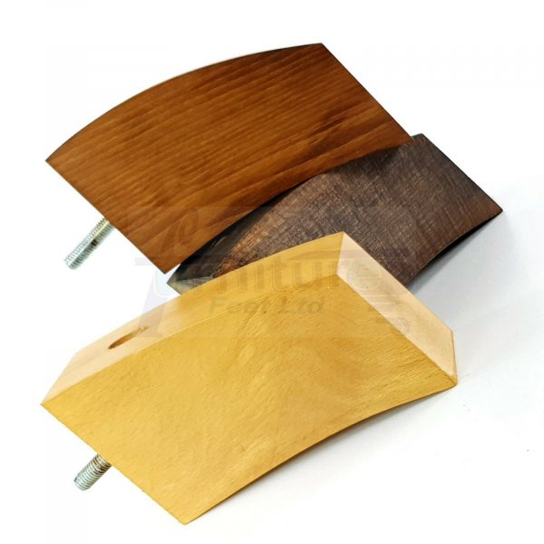 4x TAPERED WOODEN SOFA LEGS 125mm High CHAIR REPLACEMENT FURNITURE FEET M8(8mm) - Image 9