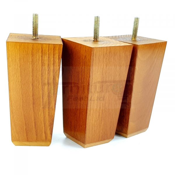 4 Block Wood Sofa Legs 135mm High Replacement Furniture Feet Chairs Cabinets M8 - Image 15