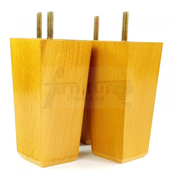 4 Block Wood Sofa Legs 135mm High Replacement Furniture Feet Chairs Cabinets M8 - Image 22