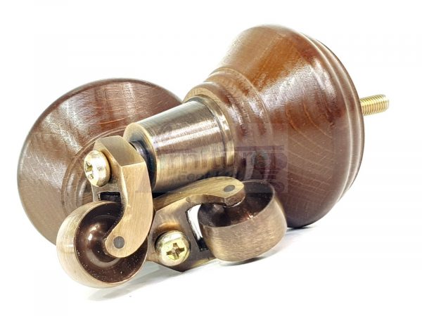 4 Wooden Furniture Sofa Legs M8(8mm) Replacment Chair Feet & Castors 120mm HIGH - Image 15