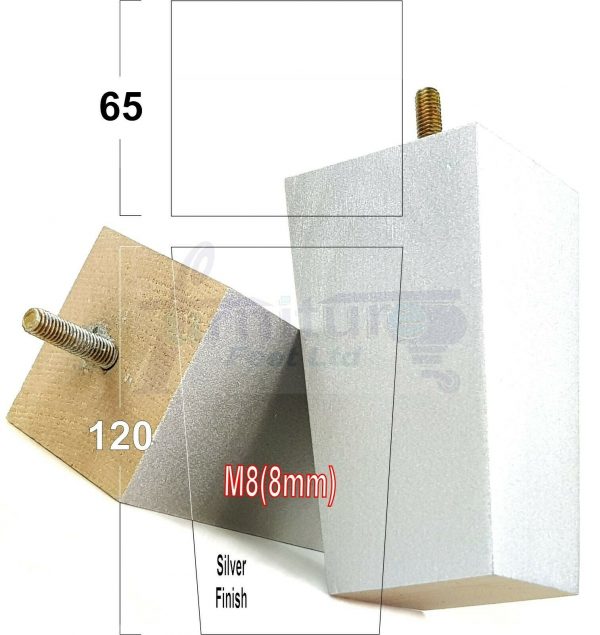 4x REPLACEMENT WOOD FURNITURE SOFA LEGS M8(8mm) CHAIR - SETTEE FEET 120mm HIGH - Image 28