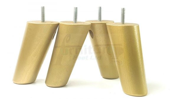 4x WOODEN ANGLED SOFA LEGS 150mm High CHAIR FURNITURE REPLACEMENT FEET M8(8mm) - Image 32