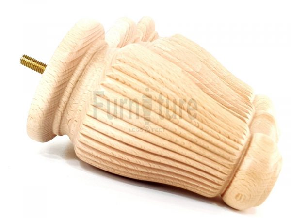 4 Replacement Legs Solid Wood Settee Furniture Feet 150mm High Sofa Chair Bed M8 - Image 9