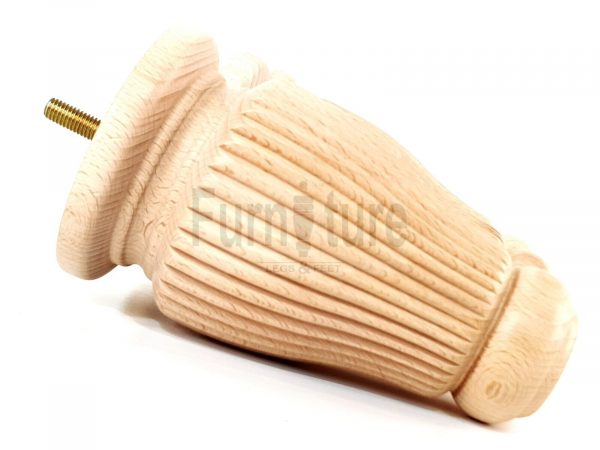 4 Replacement Legs Solid Wood Settee Furniture Feet 150mm High Sofa Chair Bed M8 - Image 10