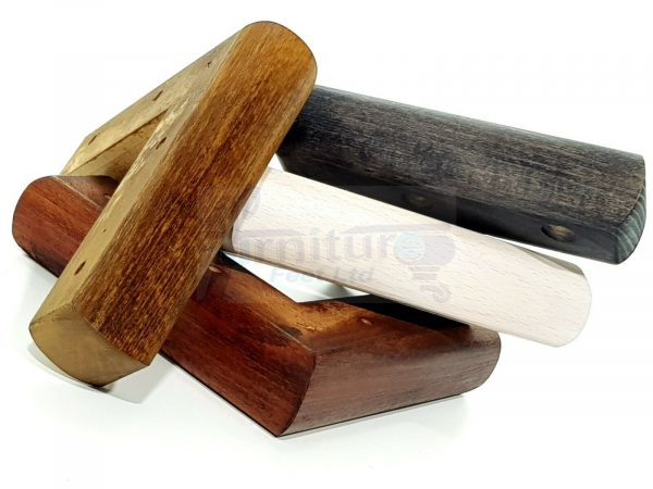 4x Corner Settee Legs 40mm High Chair Furniture Replacement Feet (Pre-Drilled) - Image 4