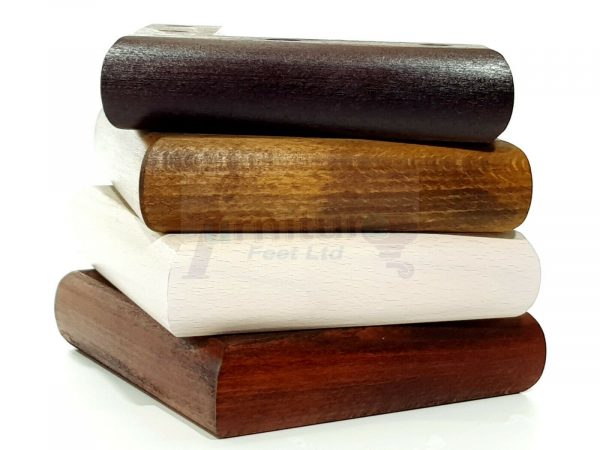 4x Corner Settee Legs 40mm High Chair Furniture Replacement Feet (Pre-Drilled) - Image 5