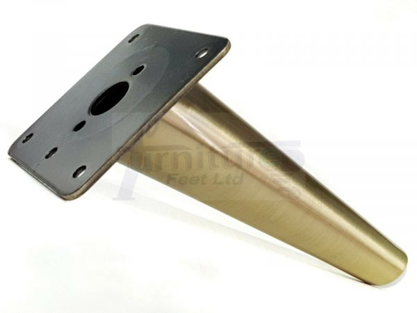4x METAL FURNITURE LEGS 180mm HIGH SELF-FIXING FEET FOR SOFA CHAIR CABINETS BED - Image 9