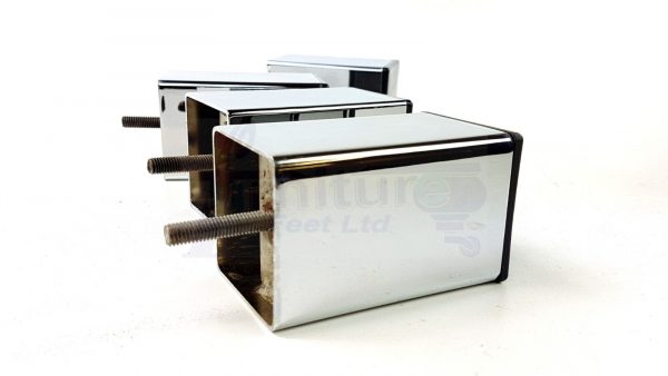 4x Metal Furniture Legs 105mm High Settee Sofa Chair Cabinet Bed Feet M8 - Image 4