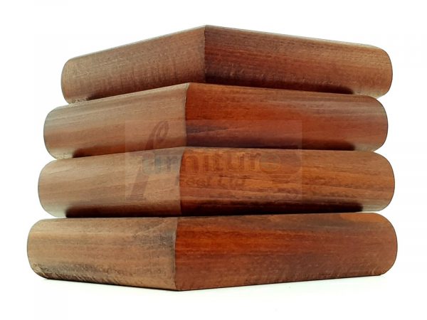 4x Solid Wood Furniture Sofa Chair Settee Legs Mahogany Replacement Feet 40mm - Image 10
