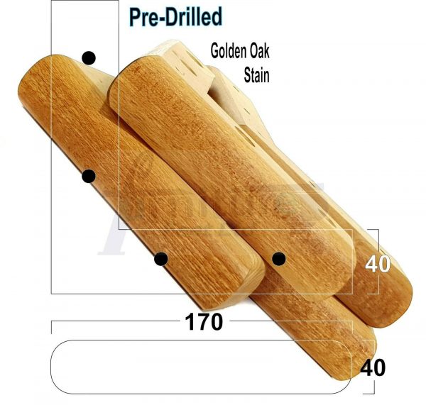 4x Corner Settee Legs 40mm High Chair Furniture Replacement Feet (Pre-Drilled) - Image 22