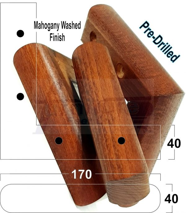 4x Corner Settee Legs 40mm High Chair Furniture Replacement Feet (Pre-Drilled) - Image 25
