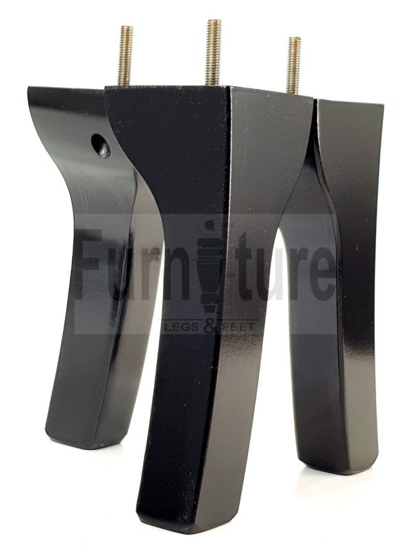 4 Replacement Legs Solid Wood Settee Furniture Feet 200mm High Sofa Chair Bed M8 - Image 6