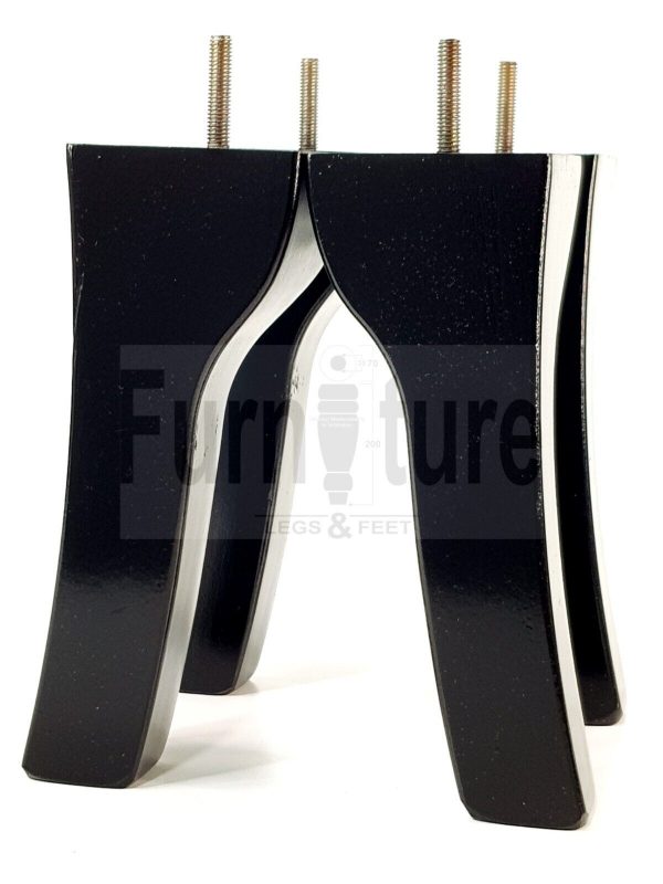 4 Replacement Legs Solid Wood Settee Furniture Feet 200mm High Sofa Chair Bed M8 - Image 9