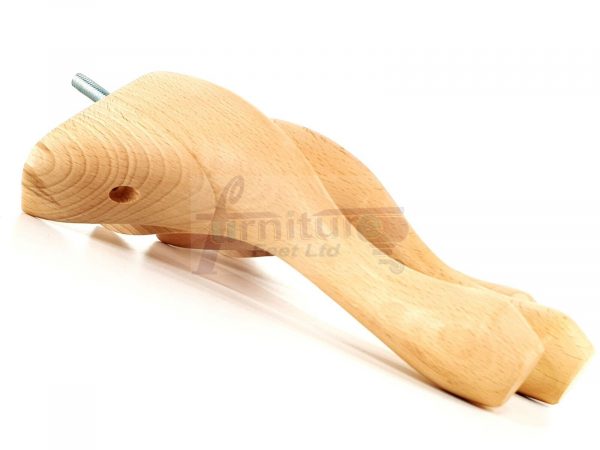 4 Replacement Queen Anne Legs Settee Furniture Feet 150mm High Sofa Chair Bed M8 - Image 10