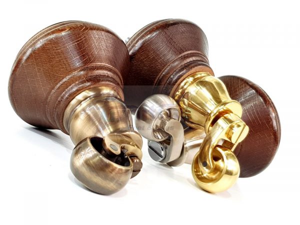 4 Wooden Furniture Sofa Legs M8(8mm) Replacment Chair Feet & Castors 120mm HIGH - Image 5