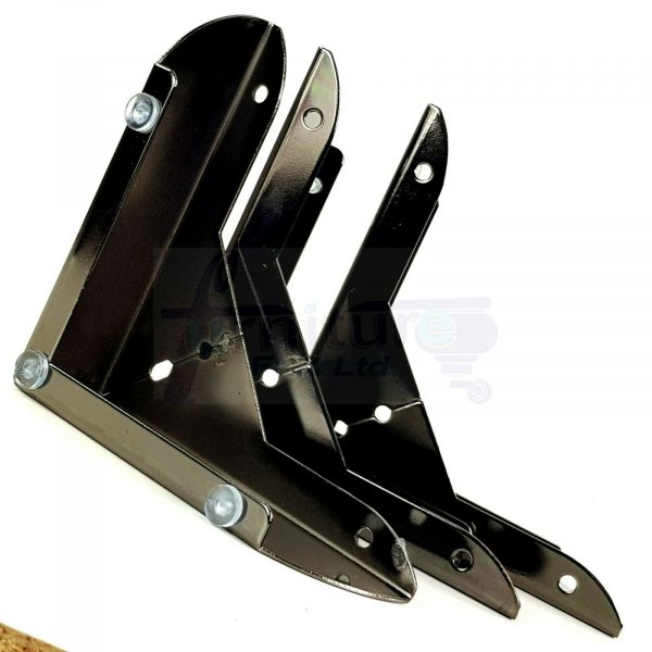 4x FURNITURE SOFA FEET METAL CORNER SETTEE - CHAIR LEGS 50mm HIGH (Pre-Drilled) - Image 10