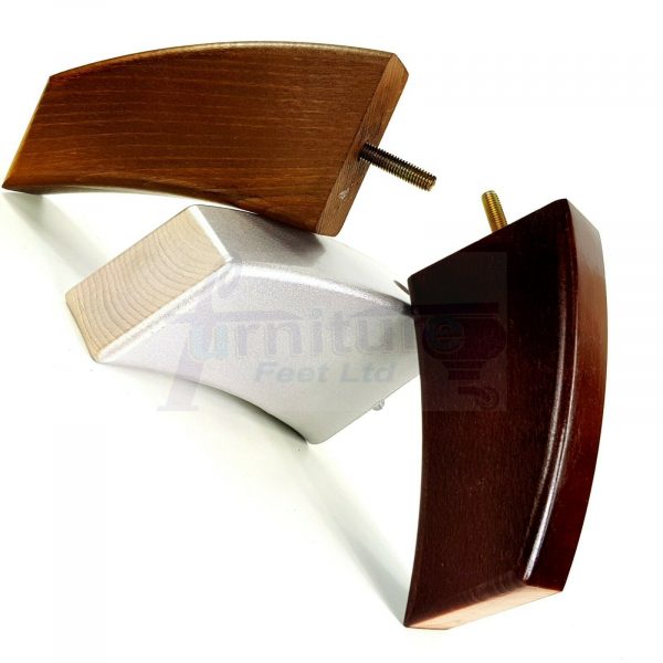 4x TAPERED WOODEN SOFA LEGS 135mm High CHAIR REPLACEMENT FURNITURE FEET M8(8mm) - Image 7