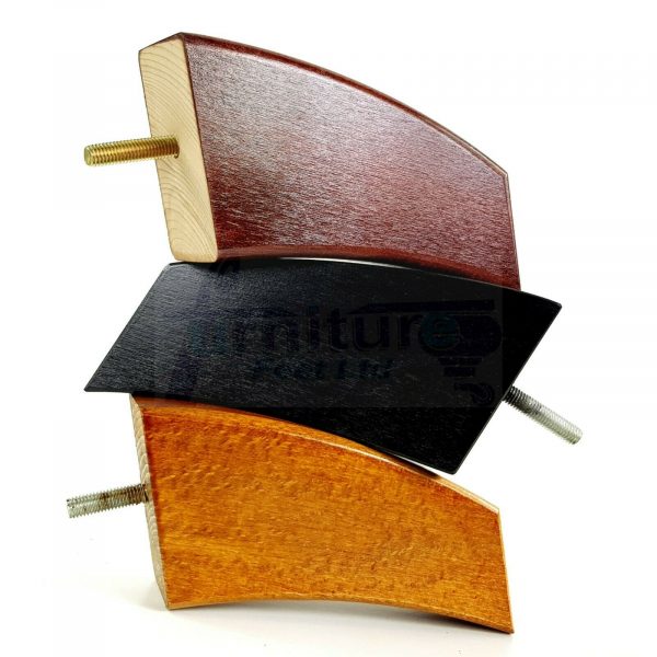 4x TAPERED WOODEN SOFA LEGS 135mm High CHAIR REPLACEMENT FURNITURE FEET M8(8mm) - Image 8