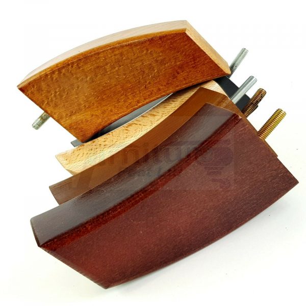 4x TAPERED WOODEN SOFA LEGS 135mm High CHAIR REPLACEMENT FURNITURE FEET M8(8mm) - Image 10