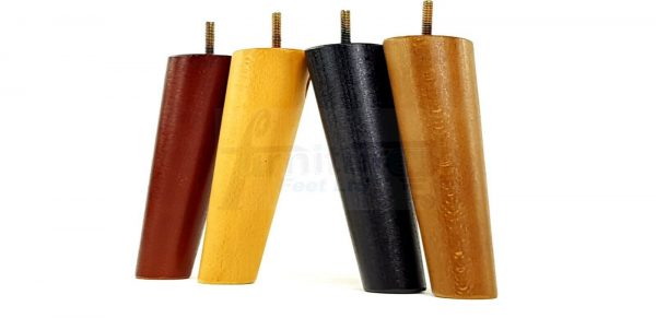 4x WOODEN ANGLED SOFA LEGS 160mm High CHAIR FURNITURE REPLACEMENT FEET M8(8mm) - Image 8