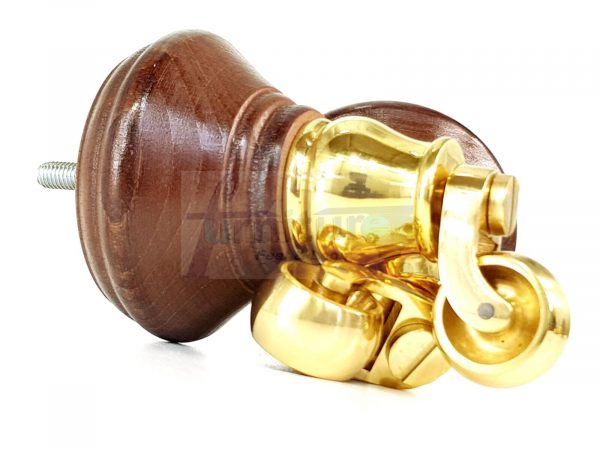 4 Wooden Furniture Sofa Legs M8(8mm) Replacment Chair Feet & Castors 120mm HIGH - Image 22