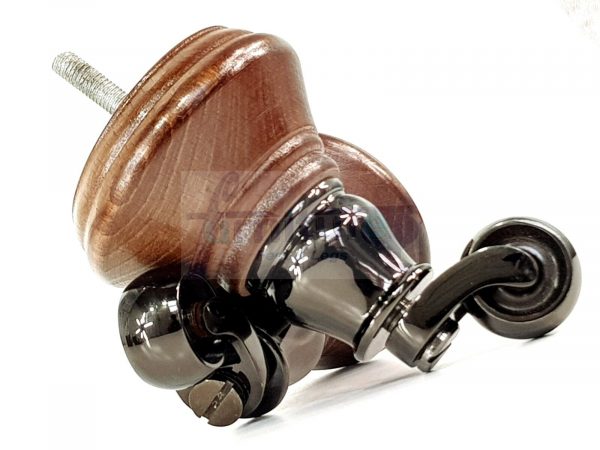 4 Wooden Furniture Sofa Legs M8(8mm) Replacment Chair Feet & Castors 120mm HIGH - Image 21