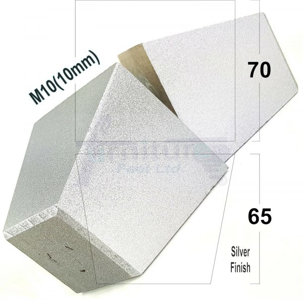 4x REPLACEMENT WOOD FURNITURE SOFA LEGS M10(10mm) CHAIR - SETTEE FEET 65mm HIGH - Image 27