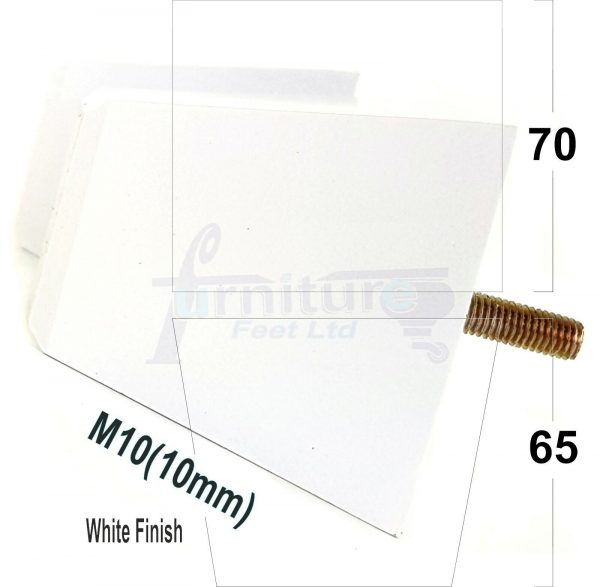 4x REPLACEMENT WOOD FURNITURE SOFA LEGS M10(10mm) CHAIR - SETTEE FEET 65mm HIGH - Image 30
