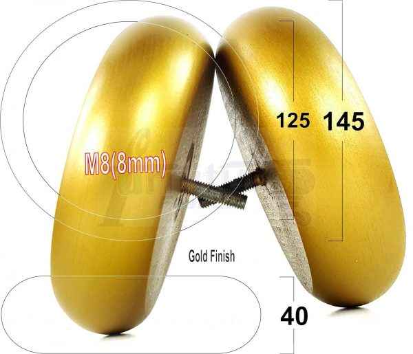 4x WOOD FURNITURE CHAIR LEGS M8(8mm) REPLACEMENT SOFA / SETTEE FEET 40mm HIGH - Image 54