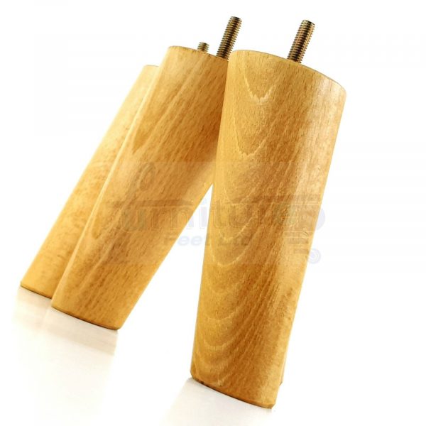 4x WOODEN ANGLED SOFA LEGS 160mm High CHAIR FURNITURE REPLACEMENT FEET M8(8mm) - Image 28