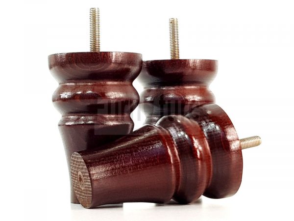 4 Replacement Legs Solid Wood Settee Furniture Feet 100mm High Sofa Chair Bed M8 - Image 9