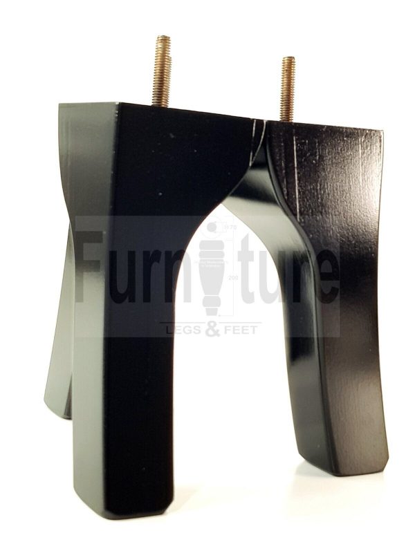 4 Replacement Legs Solid Wood Settee Furniture Feet 180mm High Sofa Chair Bed M8 - Image 5
