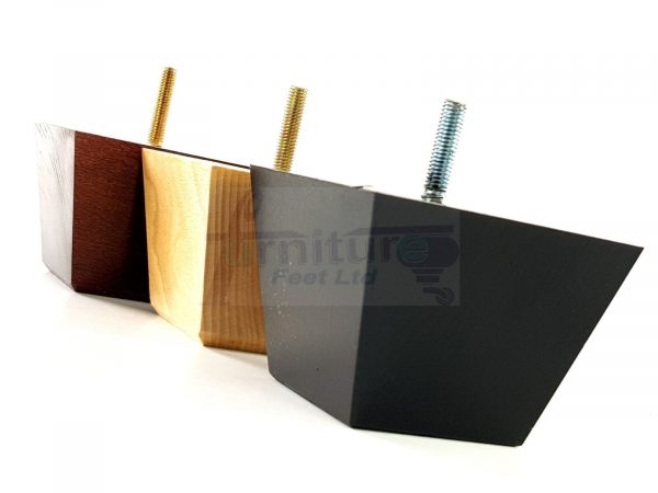 4 Square Wood Sofa Legs 60mm High Replacement Furniture Feet Chairs Cabinets M8 - Image 3