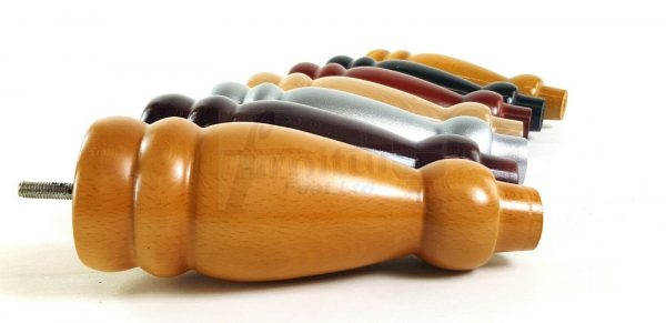 4x REPLACEMENT WOOD FURNITURE SOFA LEGS M8(8mm) CHAIR - SETTEE FEET 200mm HIGH - Image 10
